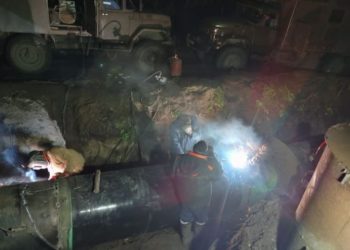 Ночью в Киндяковке зафиксировали стабильное давление на водопроводе