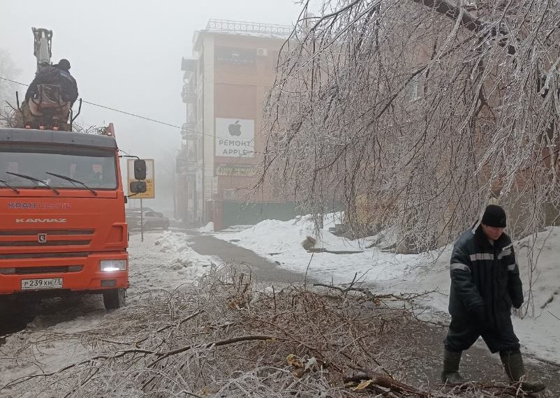 Ульяновск готовится к ледяному дождю: городские службы работают в усиленном режиме