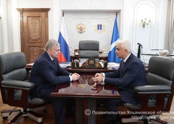 Русских и Гаврилов обсудили развитие энергосетевого комплекса Ульяновской области