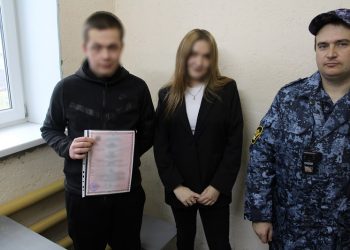 Церемонию бракосочетания провели в Инзенском СИЗО-3