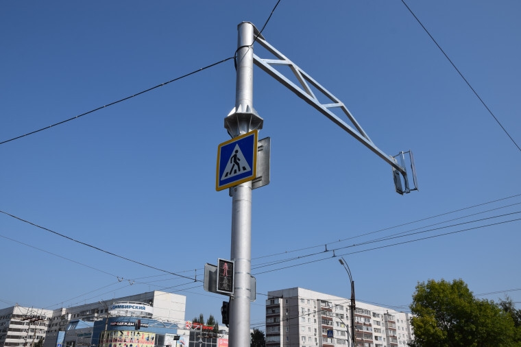 На восьми перекрёстках Ульяновска ликвидируют очаги аварийности