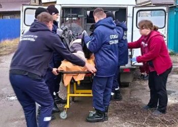 Ульяновские спасатели помогли медикам госпитализировать больного пенсионера