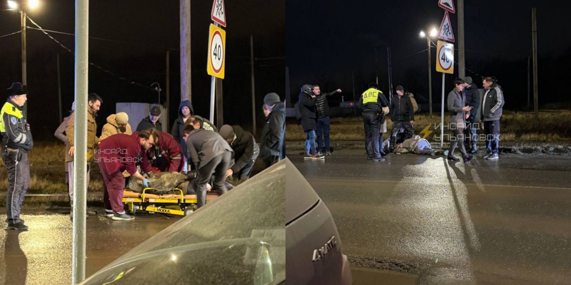 На «зебре» в северной части Ульяновска автомобиль сбил женщину