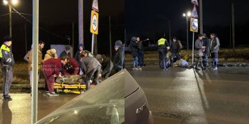 На «зебре» в северной части Ульяновска автомобиль сбил женщину