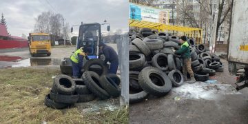 Шесть КамАЗов шин: в Ульяновске подводят первые итоги борьбы с опасным мусором