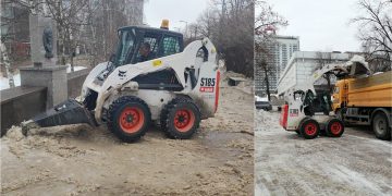 На зимнее содержание 133 общественных пространств Ульяновска выделено 176 тонн реагентов