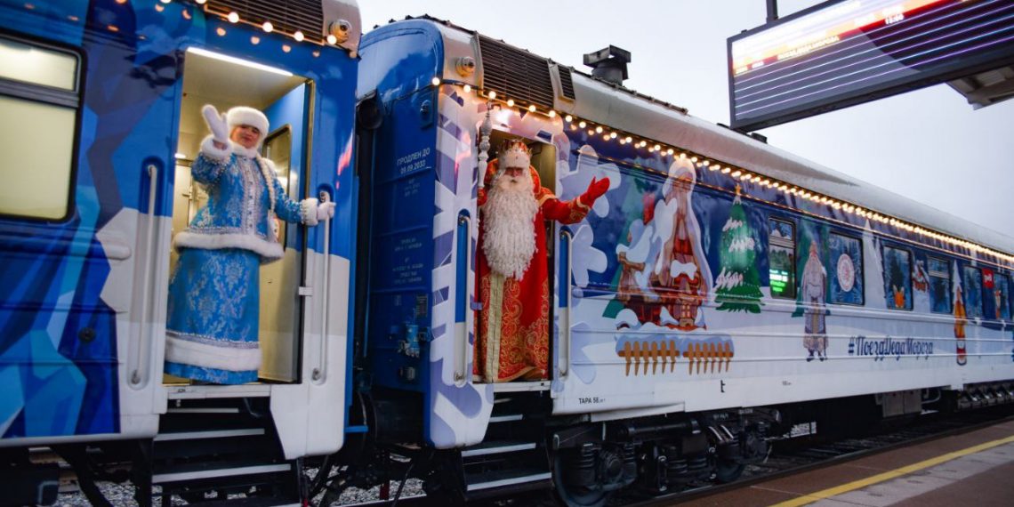 Поезд Деда Мороза прибудет в Ульяновск 21 декабря