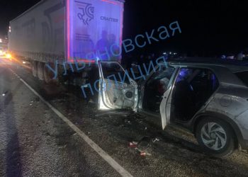 Три человека погибли в ДТП с фурой на трассе «Урал» в Ульяновской области