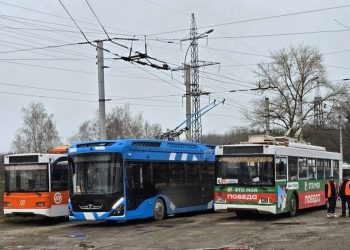 В Ульяновске новый троллейбус «Адмирал» начал обкатку с пассажирами
