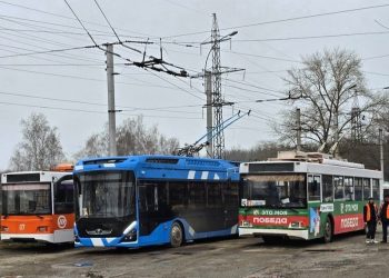 В Заволжском районе Ульяновска ограничили движение троллейбусов