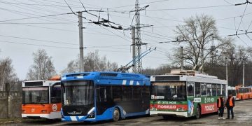 В Заволжском районе Ульяновска ограничили движение троллейбусов