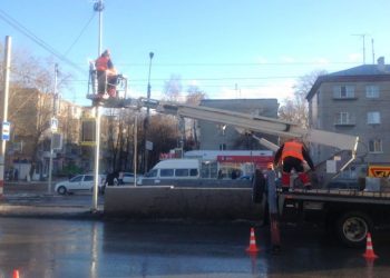 Два светофора сломались в Ульяновске — в центре и Засвияжье