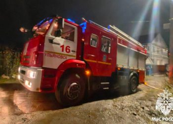 На пожаре в Димитровграде эвакуировали 15 человек — МЧС