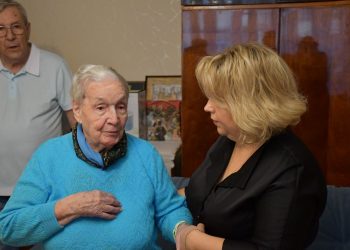 Ульяновская участница Курской битвы Клавдия Вьюговская отметила 101 год