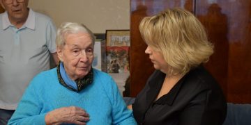 Ульяновская участница Курской битвы Клавдия Вьюговская отметила 101 год