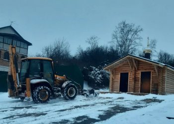 В Мостовой Слободе завершено строительство купели для крещенских купаний