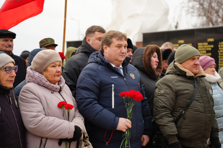 В Ульяновске почтили память погибших на Северном Кавказе земляков