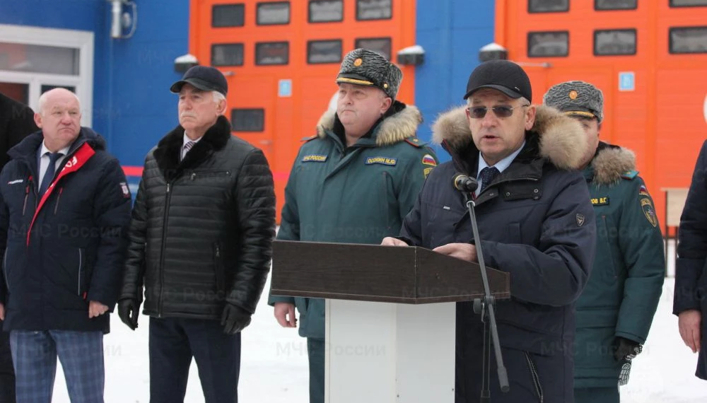 Обновлённая специализированная пожарно-спасательная часть открылась в Ульяновске