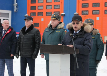 Обновлённая специализированная пожарно-спасательная часть открылась в Ульяновске