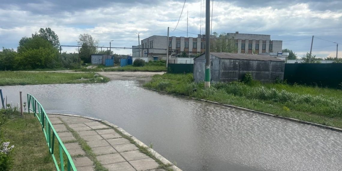 На Шолмова в Ульяновске устранили проблему систематических подтоплений