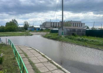 На Шолмова в Ульяновске устранили проблему систематических подтоплений