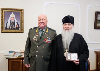 Митрополит Лонгин награждён медалью «За помощь ВДВ в зоне СВО»
