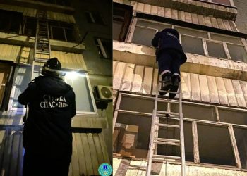 Ульяновские спасатели проникли в квартиру к женщине, перенесшей инсульт