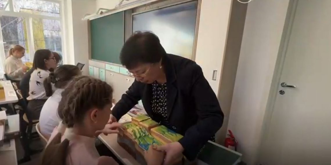 Как обновили школу-интернат для слепых и слабовидящих детей в Ульяновске — видео