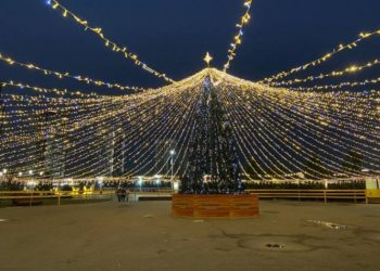 Ульяновский бизнес помогает украшать Засвияжье к Новому году