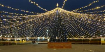 Ульяновский бизнес помогает украшать Засвияжье к Новому году