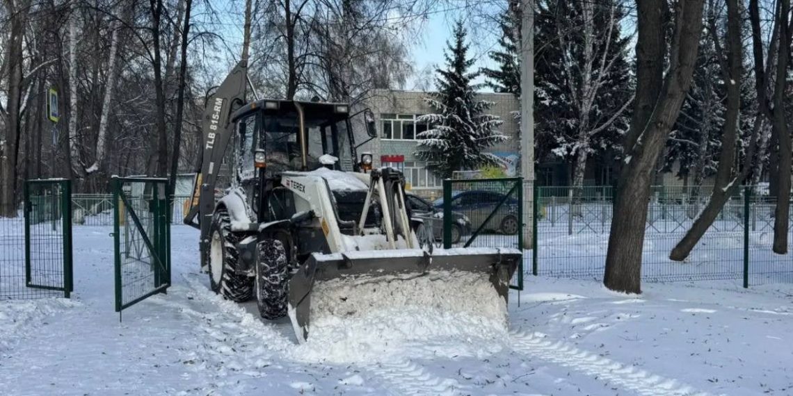 В Ульяновской области открыли горячую линию по уборке снега во дворах