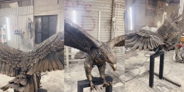 Орлан-белохвост станет новым символом смотровой площадки «Гранное ухо» в Сенгилеевских горах