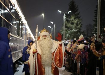 Впервые с вагоном Снежной королевы: поезд Деда Мороза сделает остановку в Ульяновске