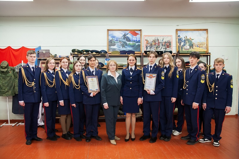 В Ульяновске определили лучший кадетский класс СК