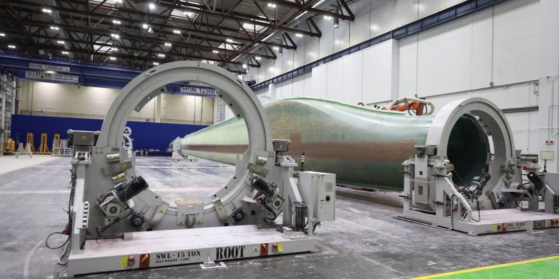 Ульяновский завод лопастей для ветрогенераторов вышел на полную мощность