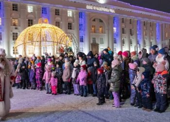 В Ульяновске зажгут слово «СЧАСТЬЕ»: афиша главных новогодних событий
