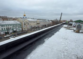 Парапет ульяновского ЦУМа перестал быть опасным для жизни и здоровья горожан