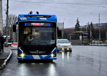«Адмирал» покидает Ульяновск: тесты троллейбуса на автономном ходу завершены досрочно
