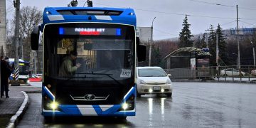 «Адмирал» покидает Ульяновск: тесты троллейбуса на автономном ходу завершены досрочно