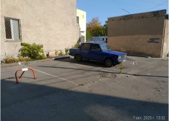 Незаконные парковочные барьеры демонтируют в Ульяновске