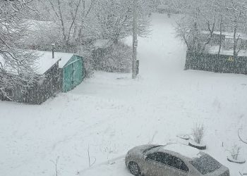 Шквал и сильный снег ожидаются в Ульяновске в ночь на 13-е