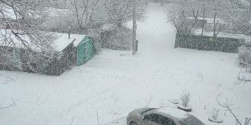 Шквал и сильный снег ожидаются в Ульяновске в ночь на 13-е