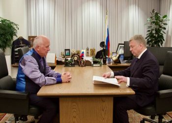 Русских и Чемизов обсудили подготовку к 50-летию ульяновского «Авиастара»