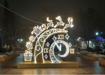 Как украсят к Новому году центральную улицу Ульяновска