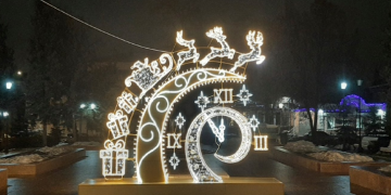 Как украсят к Новому году центральную улицу Ульяновска