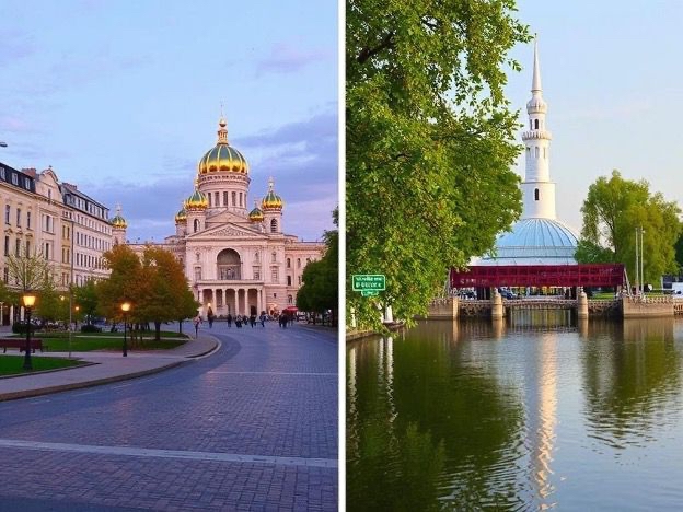 Два поволжских настроения: тихий Нижний Новгород и космическая Самара за одни выходные