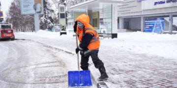 Болдакин рассказал о работе ульяновских дворников в лютый мороз