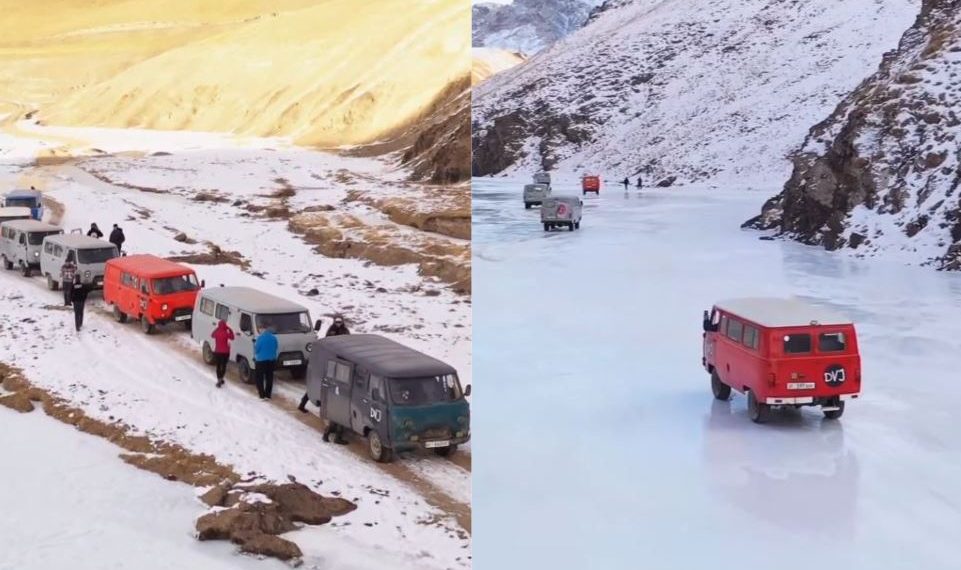Голландцы покоряют киргизские просторы на ульяновской «Буханке»