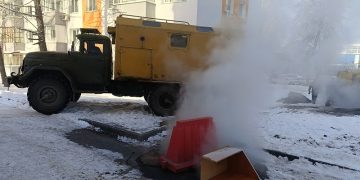 В центре Ульяновска восстановлено отопление в большинстве домов после порыва теплотрассы