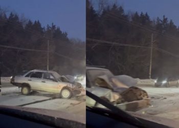 Три ДТП случились на Майской горе в Ульяновске утром 21 января